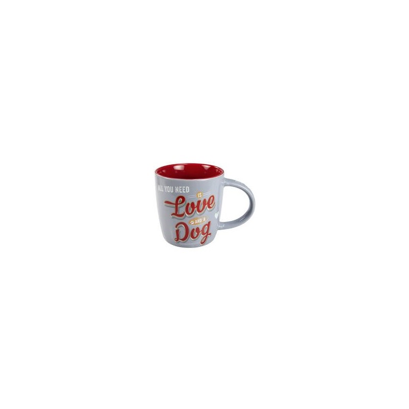 Nostalgic-Art Tasse "Love and a Dog" [Love and a dog]