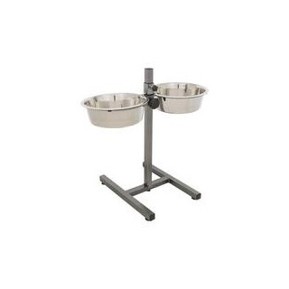 Trixie - Höhenverstellbares Futterset [2 x 2,8l]