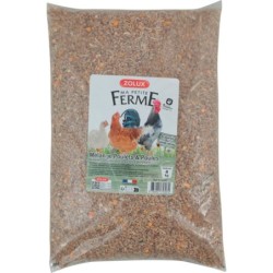 Mischfuttermischung für Hühner und Hähnchen Zolux