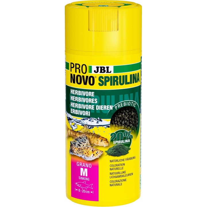 JBL PRONOVO SPIRULINA GRANO M - 250ml CLICK
