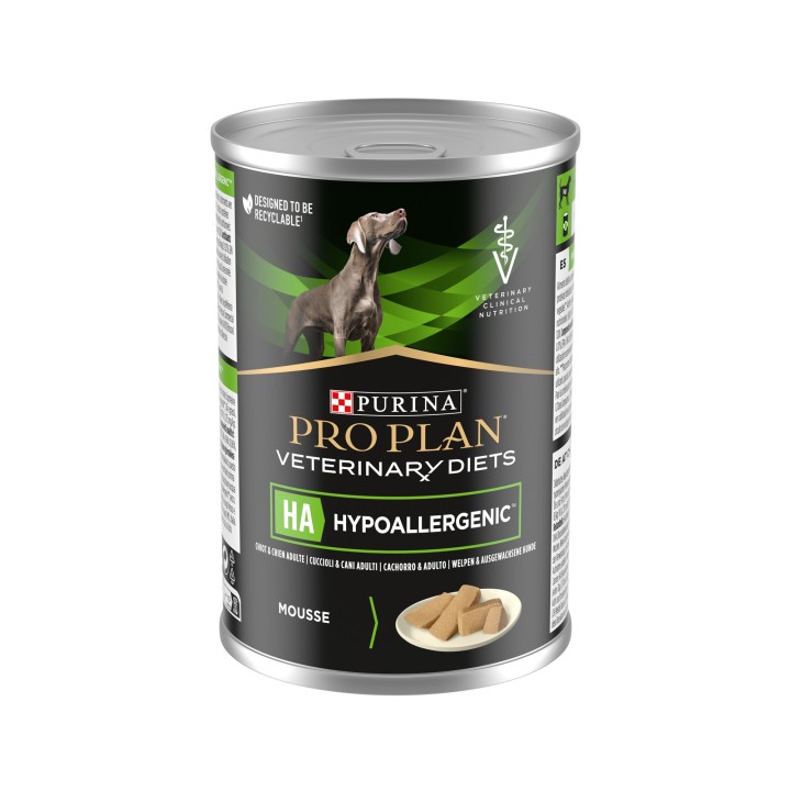 Purina Pro Plan Veterinary Diets HA Hypoallergenic - 24 x 400 g