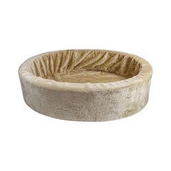 Teddy-Schaumstoffbett, Elfenbein-beige [60cm]