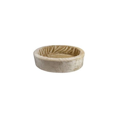 Teddy-Schaumstoffbett, Elfenbein-beige [60cm]