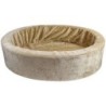 Teddy-Schaumstoffbett, Elfenbein-beige [60cm]