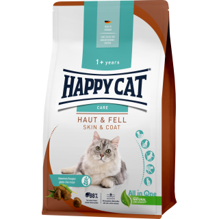 Happy Cat Trockenfutter Care Haut & Fell - 1,30 kg