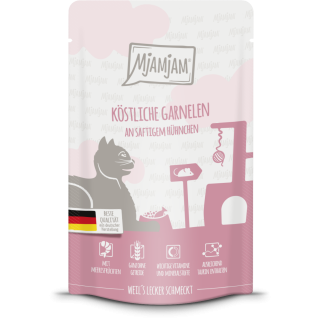Mjamjam Garnelen und Hühnchen Portionsbeutel - 125 g