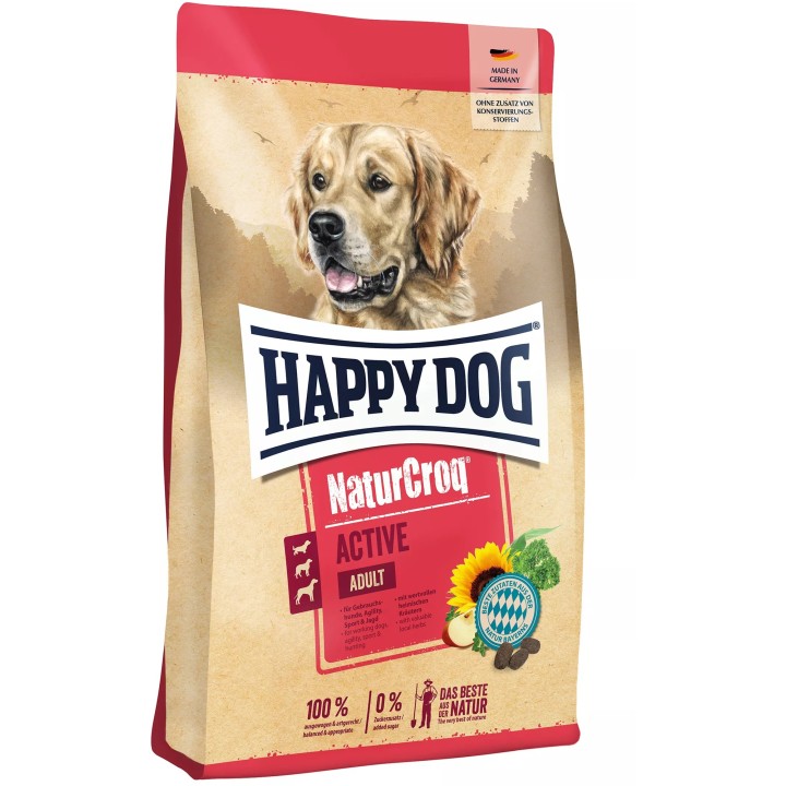 Happy Dog Trockenfutter NaturCroq Active - 15 kg