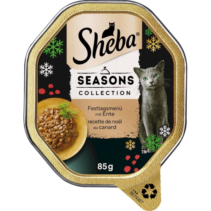 Sheba Schale Seasons Collection in Sauce - Winter Edition