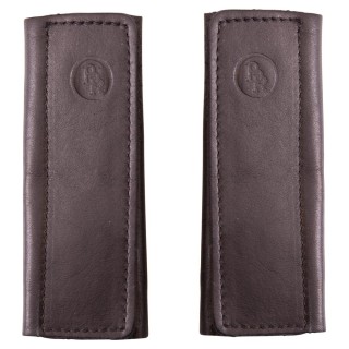 Steigbügelriemenüberzug für Pferde aus Klettverschluss Leder BR Equitation