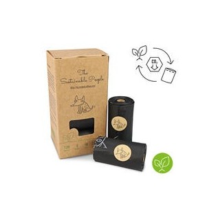 Schecker - The Sustainable People Bio-Hundekotbeutel [8 Rollen x 15 Beutel]