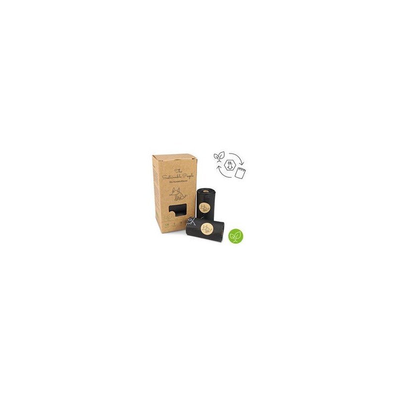 Schecker - The Sustainable People Bio-Hundekotbeutel [8 Rollen x 15 Beutel]