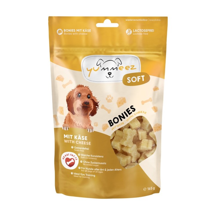 Yummeez Soft Bonies - Sparpaket: Käse (2 x 165 g)