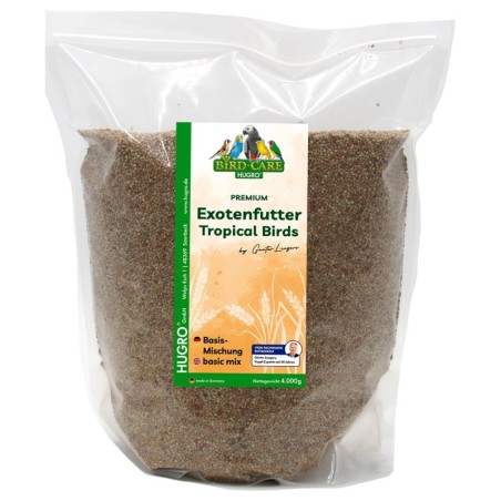 Hugro Exotenfutter Basismischung - 4 kg
