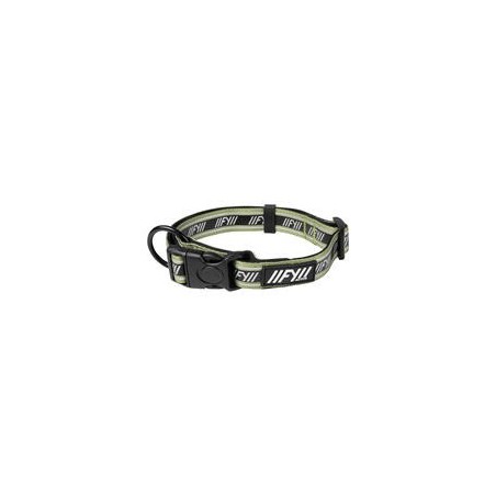 FuzzYard Active Hunde-Halsband [Khaki - Größe: S]