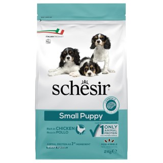 Schesir Dog Small Puppy mit Huhn - 2 kg