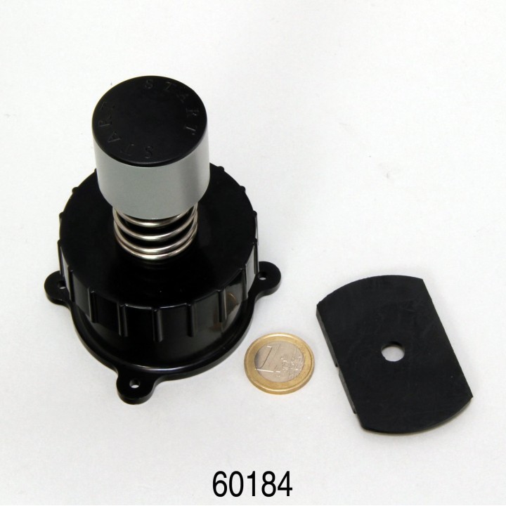 JBL CP Startknopf+Überwurfmutter - e15/1900