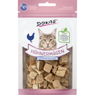 Dokas Hühnermägen gefriergetrocknet für Katzen - 12 g