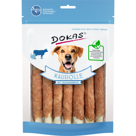 Dokas Kaurolle mit Truthahnbrust für Hunde - 190 g