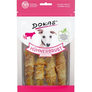 Dokas Hühnerbrust Kaurolle - 90 g