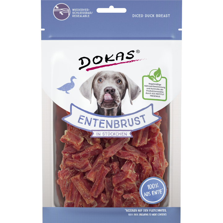 Dokas Entenbrust in Stückchen - 70 g
