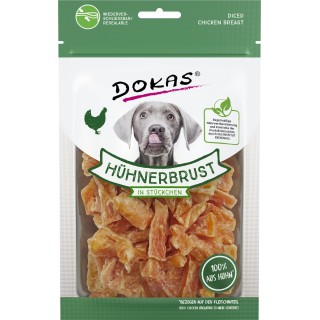 Dokas Hühnerbrust in Stücken - 70 g