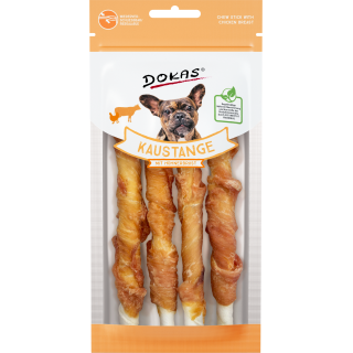 Dokas Kaustange mit Hühnerbrust für Hunde - 50 g