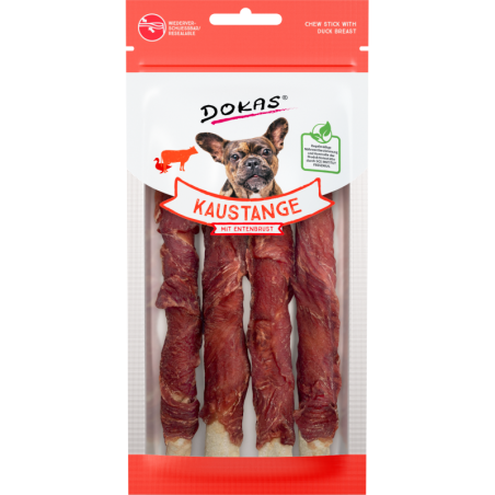 Dokas Kaustange mit Entenbrust für Hunde - 50 g
