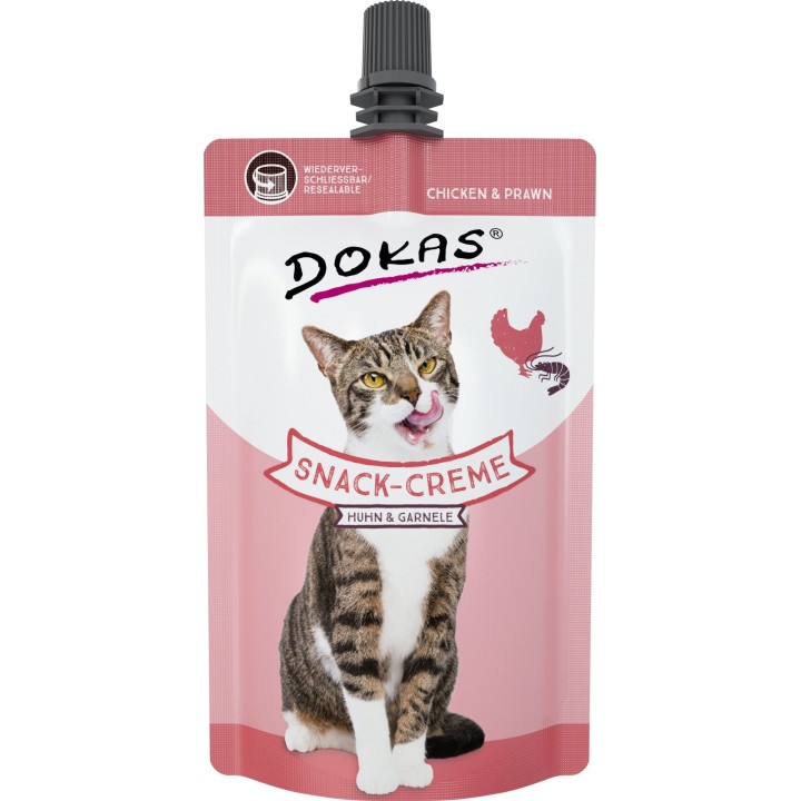 Dokas Snack-Creme Huhn und Garnele - 90 g
