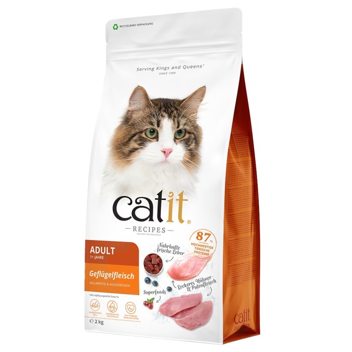 Catit Recipes Adult Geflügel - 2 kg