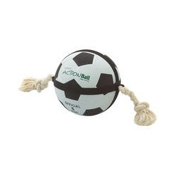 Karlie - Hunde-Fußball mit Greifseilen - Das Original -