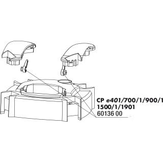 JBL CP e4/7/9/15/1900/1 Absperrhahn Set - CPe:4/7/9/15/1900/1