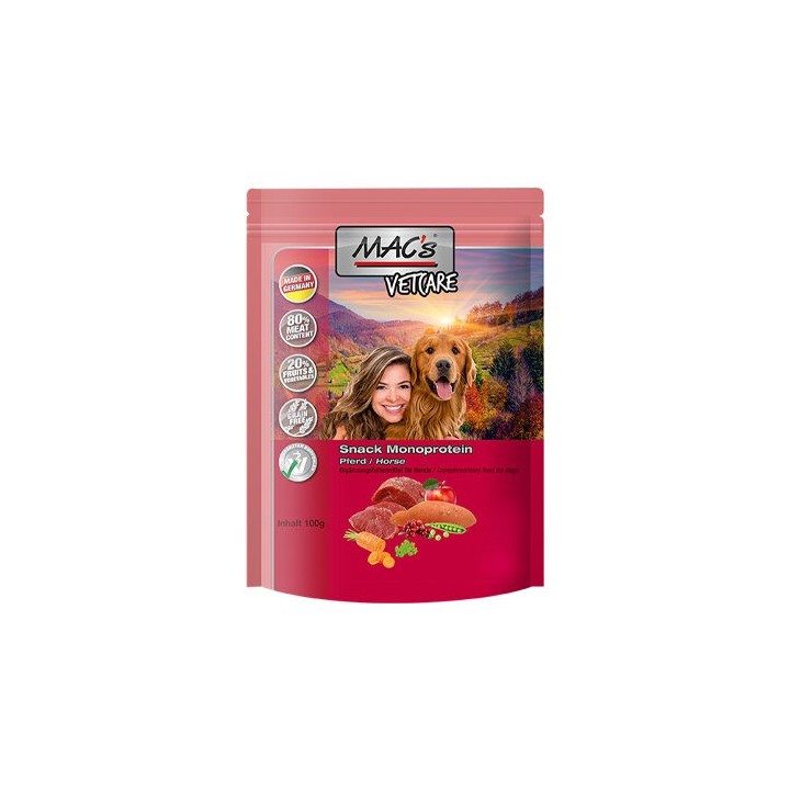 MAC's Dog Snack Monoprotein - Pferd - 100 g