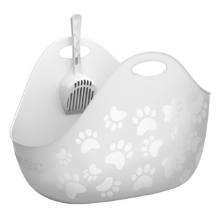 Litter Genie® Katzenklo - Litter Box - weiß