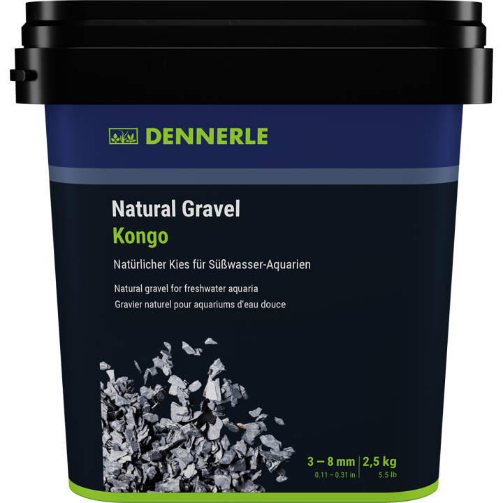 Dennerle Natural Gravel Kongo - 2,5 kg