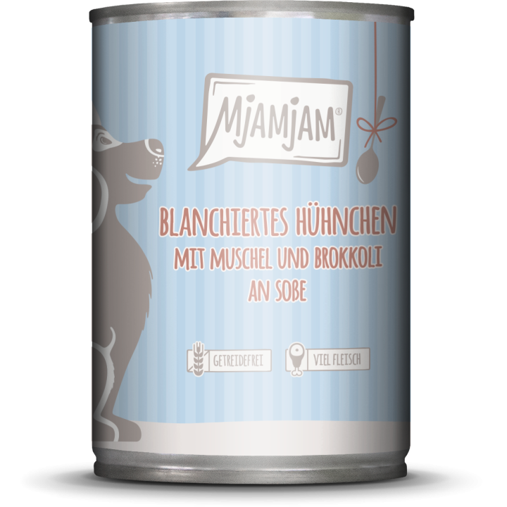 Mjamjam Soßenschmaus Hühnchen und Muscheln - 380 g