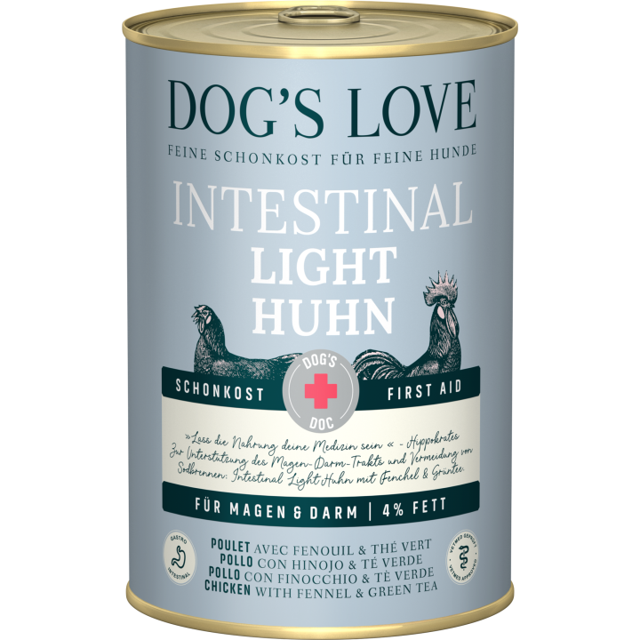 DOG'S LOVE Doc Intestinal Light Huhn - 400 g