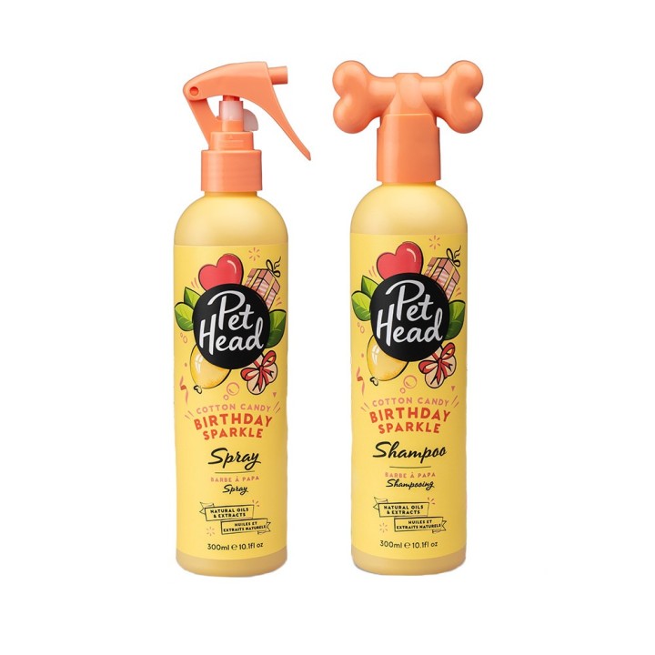 Pet Head Birthday Edition - Set 2-teilig (Shampoo, Spray)