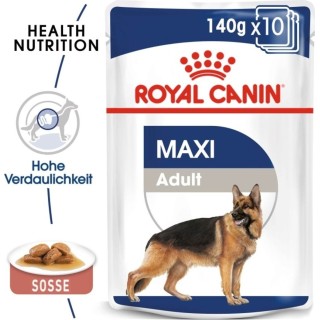 Royal Canin Maxi Adult in Soße 10x140 g - 1.400 g