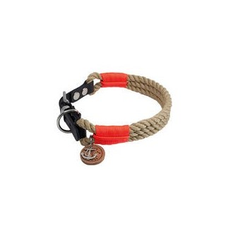 Hamburg Dogs Hundehalsband Bootsmann Syltschnalle [S: ca. 35-41 cm]