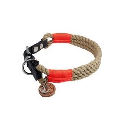 Hamburg Dogs Hundehalsband Bootsmann Syltschnalle [S: ca. 35-41 cm]