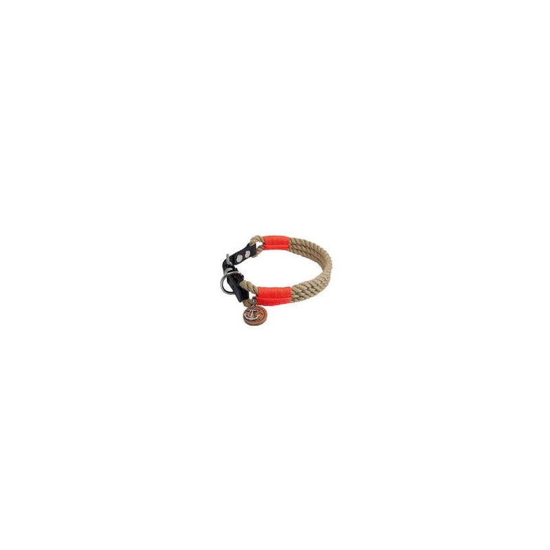 Hamburg Dogs Hundehalsband Bootsmann Syltschnalle [S: ca. 35-41 cm]