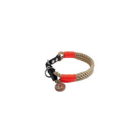 Hamburg Dogs Hundehalsband Bootsmann Syltschnalle [S: ca. 35-41 cm]