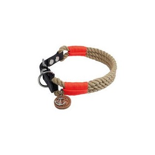 Hamburg Dogs Hundehalsband Bootsmann Syltschnalle [M: ca. 40-46 cm]