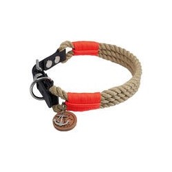 Hamburg Dogs Hundehalsband Bootsmann Syltschnalle [XL: ca. 52-58 cm]