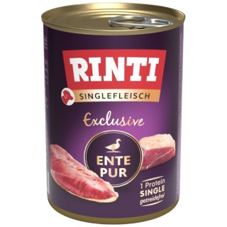 RINTI Singlefleisch 24 x 400 g - Exclusive Ente pur