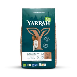 Yarrah Bio Weizenfrei mit Bio Huhn & Fisch - 800 g