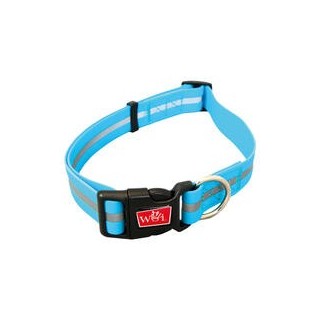 Schecker - Wigzi Halsbänder NEON - Größe M [Blau]