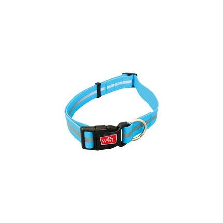 Schecker - Wigzi Halsbänder NEON - Größe M [Blau]