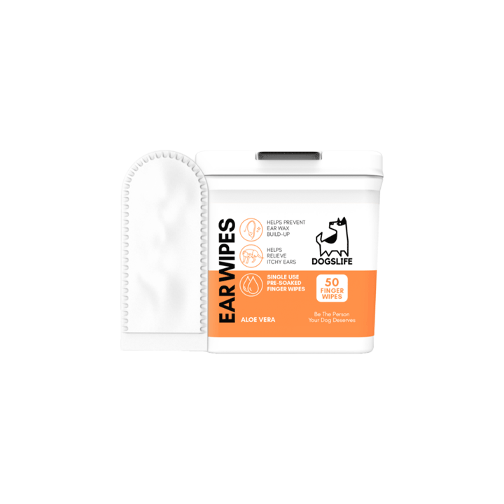 Dogslife Hundeohren-Reinigungstücher - 50 Stück