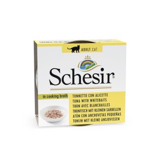 Schesir in Brühe 6 x 70 g - Thunfisch mit kleinen Sardellen